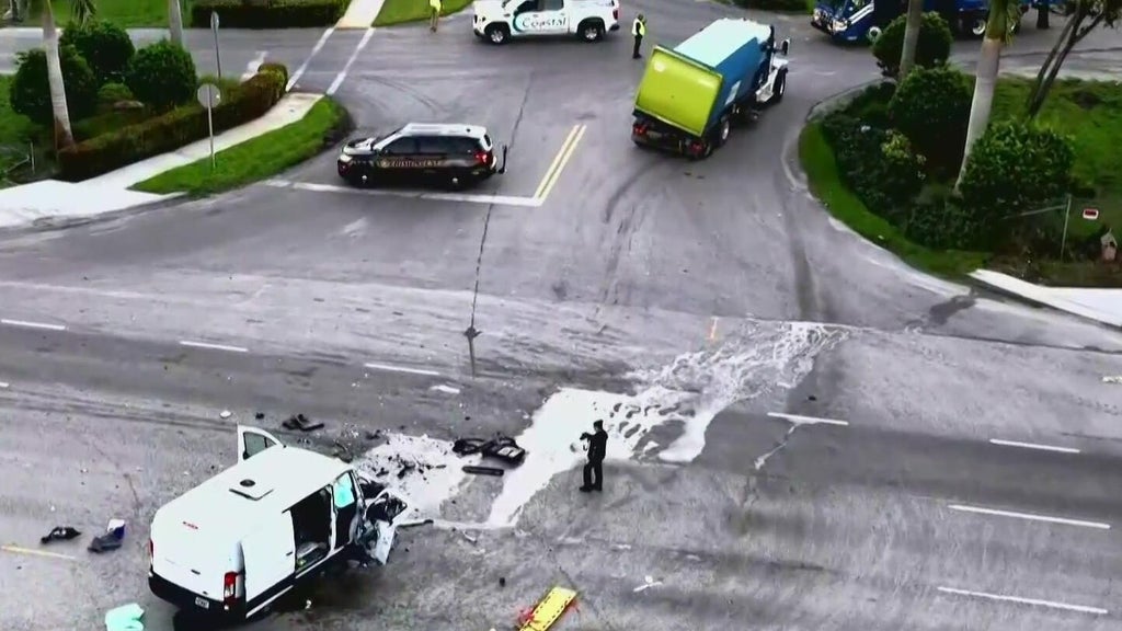 3 injured in violent Davie crash involving van, recycling truck, police say — CBS Miami, Chaska Health news