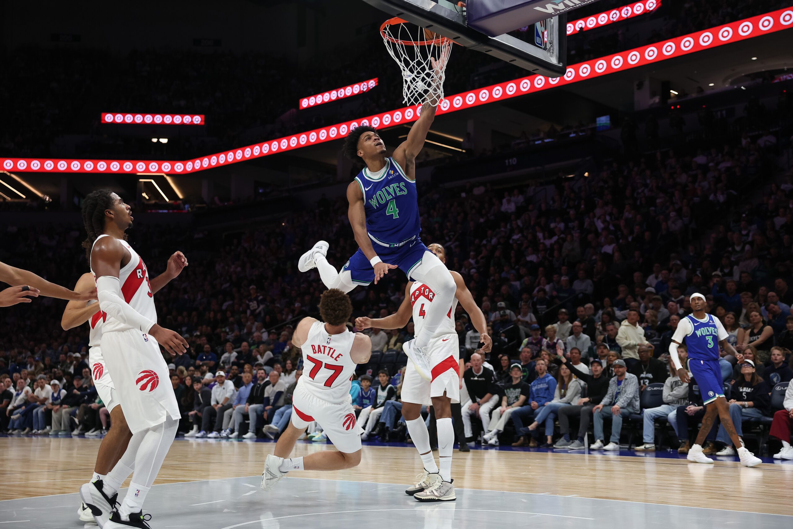 Timberwolves stay unbeaten with 117-94 win over Raptors in home opener — KSTP 5, Chaska Sports news