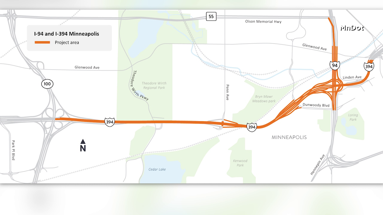 Eastbound I-394 in Minneapolis closing all weekend for highway repairs — KSTP 5, Chaska Business news