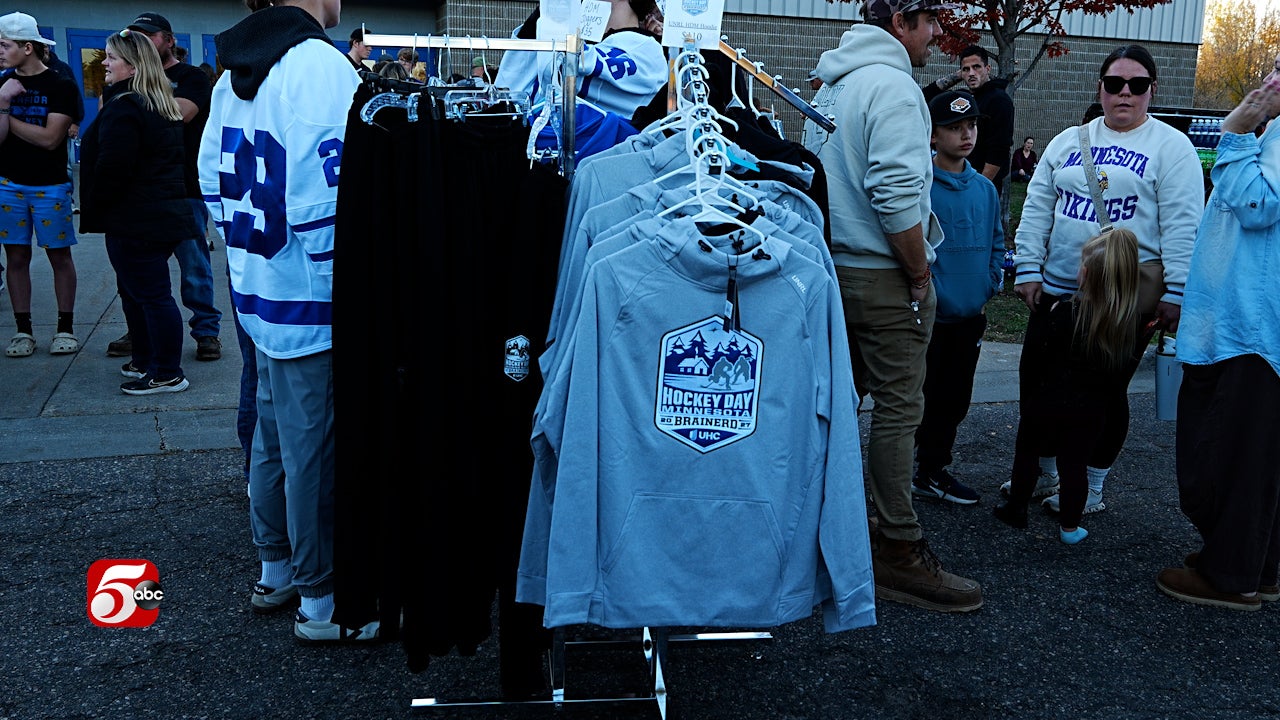 Brainerd celebrates 100 days until Hockey Day Minnesota — KSTP 5, Chaska Schools news