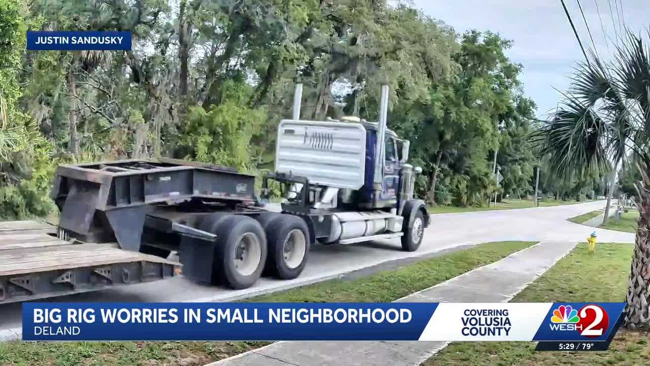 DeLand-area neighbors raise concerns about truck traffic on Marsh Road — WESH 2 Orlando, Chaska Real Estate news