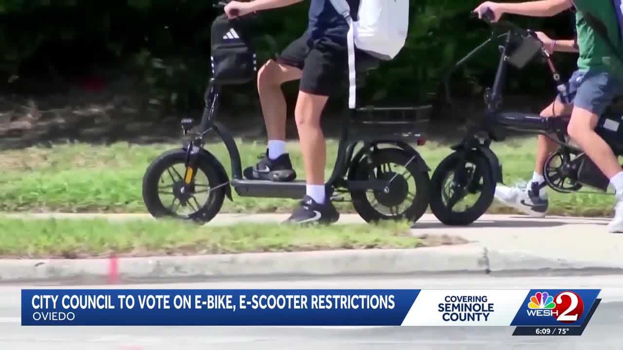 Oviedo city council to vote on micromobility rules to improve sidewalk safety — WESH 2 Orlando, Chaska Government news