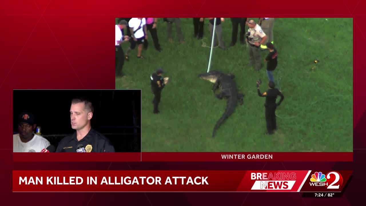 Alligator attacks, kills man who was fishing in Winter Garden, police say — WESH 2 Orlando, Chaska Community news