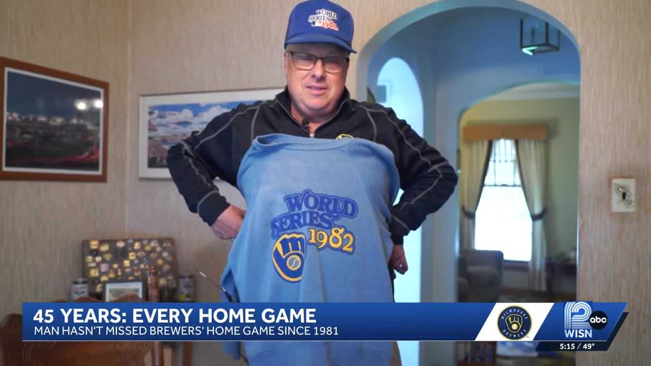 He hasn't missed a game since 1981, now he's hoping for a World Series win — WISN 12 Milwaukee, Chaska Sports news