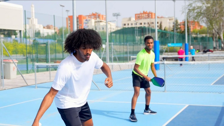 Smashing Stigma: Pickleball for men's mental health — KARE 11 Local, Chaska Health news