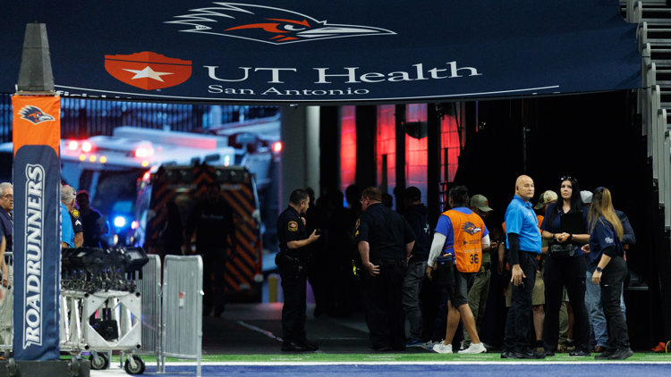 Military member dies after falling while rappelling from Alamodome's ceiling before UTSA vs. Navy game — NewsWest 9 (Permian Basin), Chaska Sports news