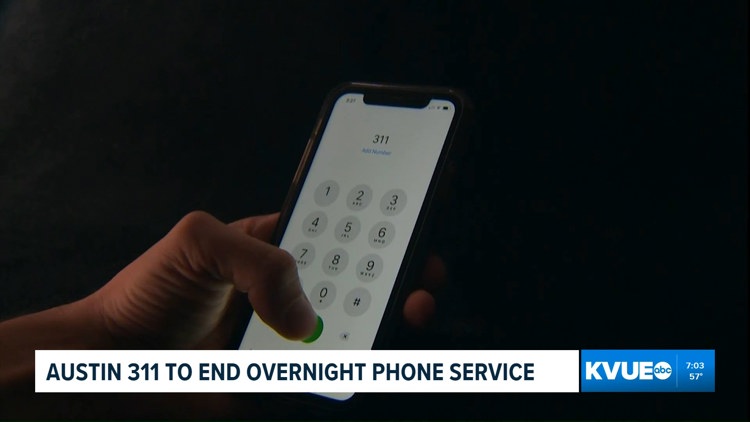 Austin 311 non-emergency call center to close overnight service starting Nov. 1 — KVUE (Austin), Chaska Community news