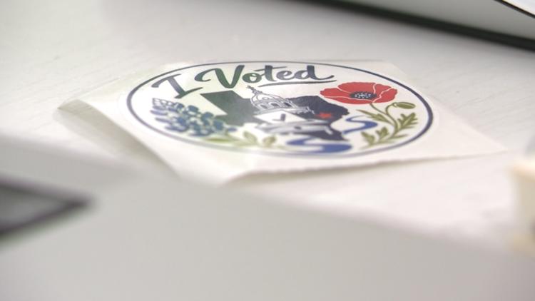 Too young to vote, but making her mark | Williamson County teen designs winning 'I Voted' sticker — KVUE (Austin), Chaska Schools news