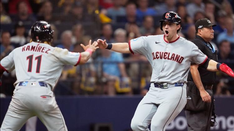 Chase DeLauter and José Ramírez lead the Guardians to a 7-3 win over the Rays in Game 1 of the ALCS — WTSP Sports Tampa Bay, Chaska Sports news